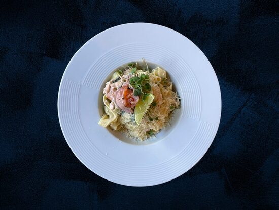 Pasta ar lasi un sieru